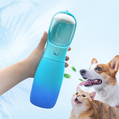 Portable Pet Water Bottle – Gradient Travel Kettle for Dog & Cat Hydration