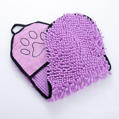 Microfiber Pet Towel – Super Absorbent Bathrobe for Dogs & Cats