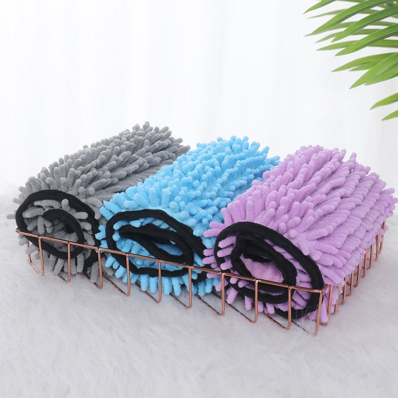 Microfiber Pet Towel – Super Absorbent Bathrobe for Dogs & Cats