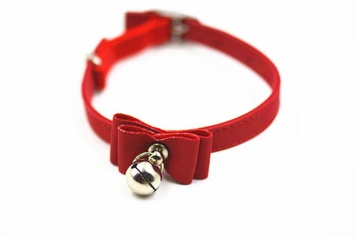 Hot Pet Collar Bow Tie Bell Collar Cute Bell Small Dog Collar,collar,