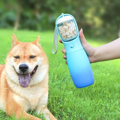 Portable Pet Water Bottle – Gradient Travel Kettle for Dog & Cat Hydration
