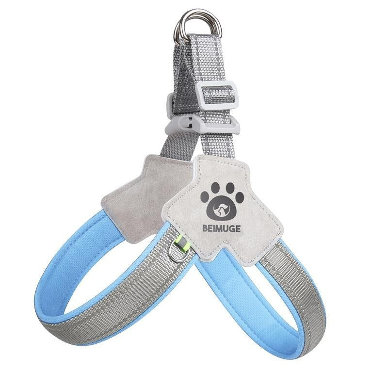 Pet Harness with Leash Set – Adjustable No-Pull, No-Choke Dog & Cat Harness, Reflective and Comfortable for Training & Walking