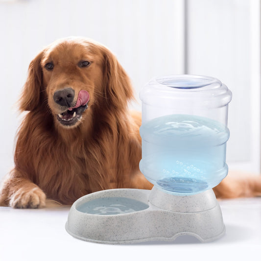 Automatic Pet Water Dispenser – 3.5L / 1Gal Gravity Water Feeder for Dogs and Cats