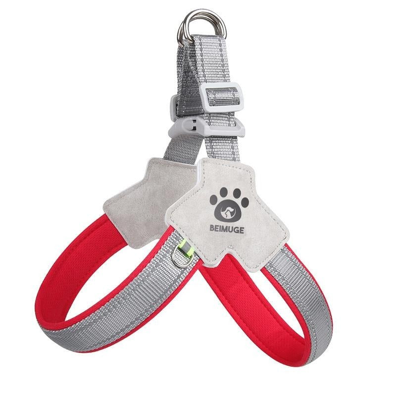Pet Harness with Leash Set – Adjustable No-Pull, No-Choke Dog & Cat Harness, Reflective and Comfortable for Training & Walking