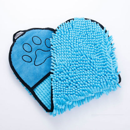 Microfiber Pet Towel – Super Absorbent Bathrobe for Dogs & Cats